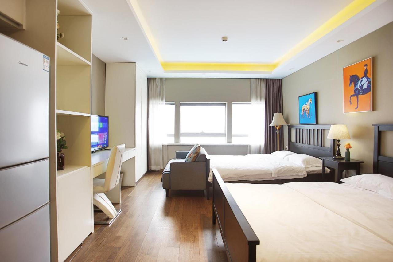 בייג'ינג Yashi International Aparthotel מראה חיצוני תמונה