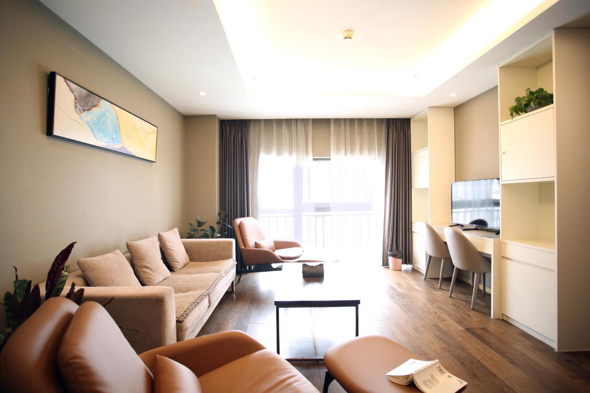 בייג'ינג Yashi International Aparthotel מראה חיצוני תמונה