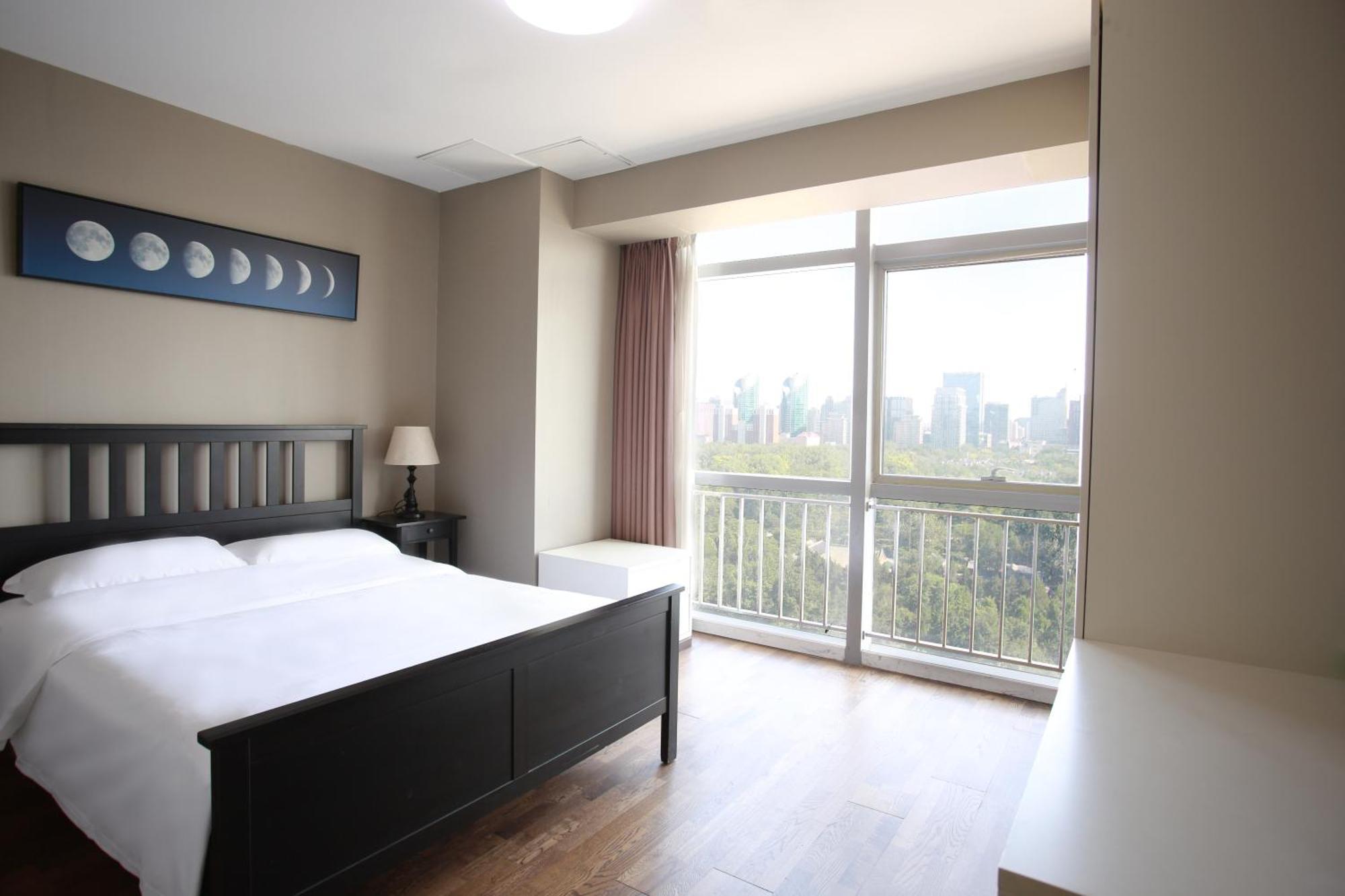 בייג'ינג Yashi International Aparthotel מראה חיצוני תמונה
