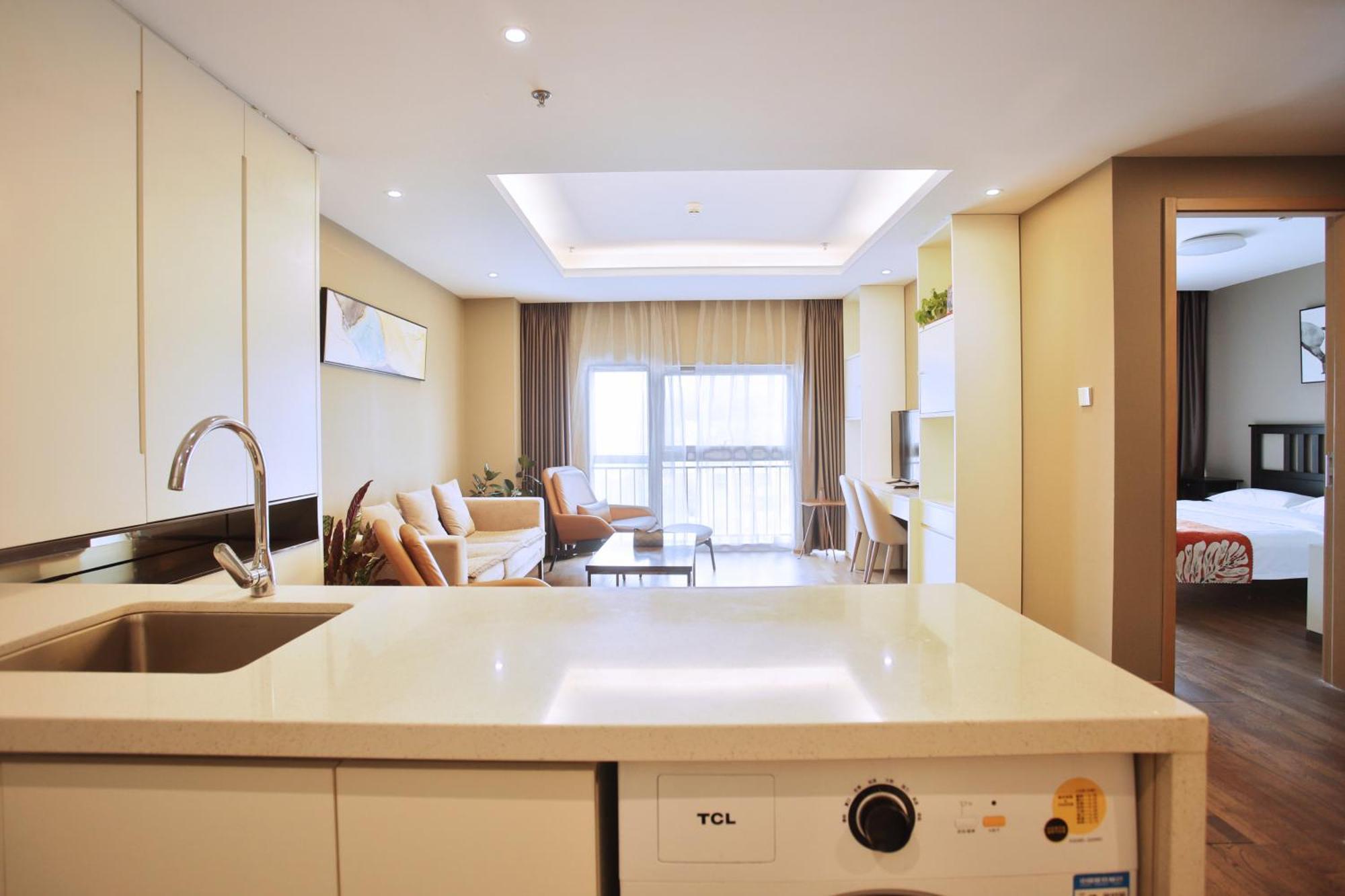 בייג'ינג Yashi International Aparthotel מראה חיצוני תמונה