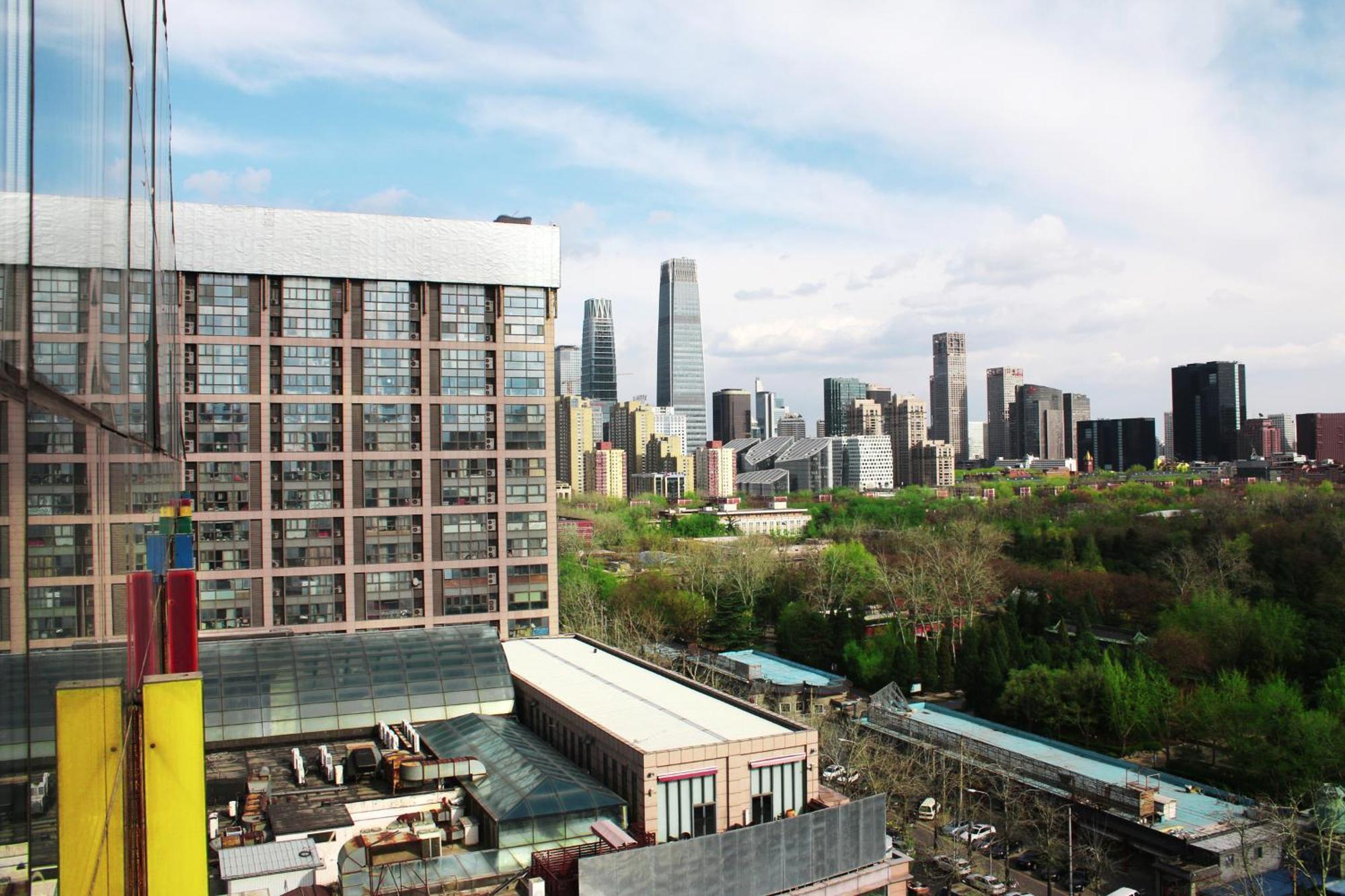 בייג'ינג Yashi International Aparthotel מראה חיצוני תמונה